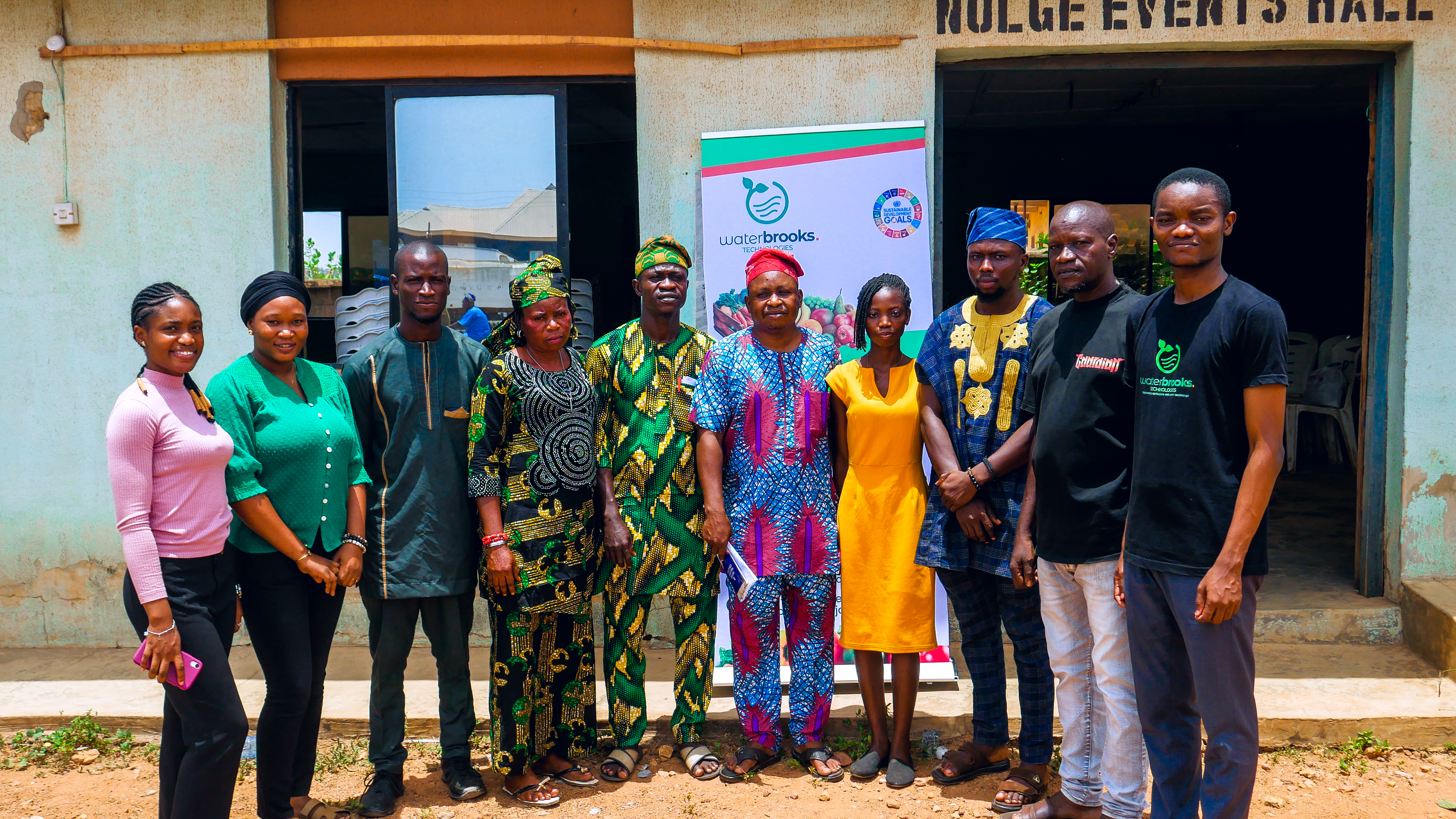 Farmers WaterBrooks works with in Oyo State